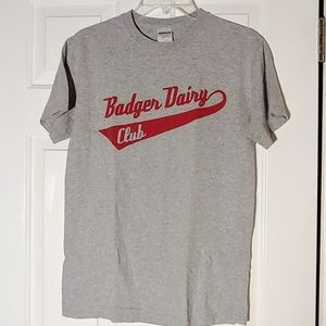 VINTAGE Badger Dairy Club T-shirt, Men's (U of W)